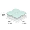 imageOXO Tot Silicone Baby Blocks Food Storage Containers 4 oz  OpalOpal