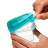 imageOXO Tot Silicone Baby Blocks Food Storage Containers 4 oz  OpalTeal