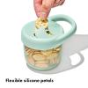 imageOXO Tot Snack Cup with Lid  2 Pack Opal and BlossomOpalDusk