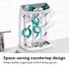 imageOXO Tot SpaceSaving Baby Bottle Drying Rack Compact Dish Drying Rack with Removable Trays Countertop Bottle Organizer for Baby Bottles Nipples Pacifiers and Lids BPA Free Dishwasher Safe1 Count Pack of 1