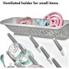 imageOXO Tot SpaceSaving Baby Bottle Drying Rack Compact Dish Drying Rack with Removable Trays Countertop Bottle Organizer for Baby Bottles Nipples Pacifiers and Lids BPA Free Dishwasher SafeExpandable