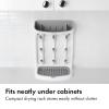 imageOXO Tot SpaceSaving Baby Bottle Drying Rack Compact Dish Drying Rack with Removable Trays Countertop Bottle Organizer for Baby Bottles Nipples Pacifiers and Lids BPA Free Dishwasher Safe1 Count Pack of 1