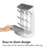 imageOXO Tot SpaceSaving Baby Bottle Drying Rack Compact Dish Drying Rack with Removable Trays Countertop Bottle Organizer for Baby Bottles Nipples Pacifiers and Lids BPA Free Dishwasher Safe1 Count Pack of 1