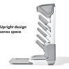 imageOXO Tot SpaceSaving Baby Bottle Drying Rack Compact Dish Drying Rack with Removable Trays Countertop Bottle Organizer for Baby Bottles Nipples Pacifiers and Lids BPA Free Dishwasher SafeExpandable