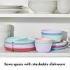 imageOXO Tot Stackable Bowl Set 3pk  DarkMulticolor Light