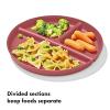 imageOXO Tot Stackable Divided Plates Set  3pk  LightDark Multicolor