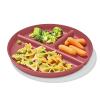 imageOXO Tot Stackable Divided Plates Set  3pk  LightDark Multicolor