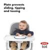 imageOXO Tot Stick and Stay Suction Divided Plate  OpalTot Navy