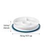 imageOXO Tot Stick and Stay Suction Divided Plate  OpalTot Navy