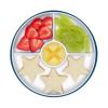 imageOXO Tot Stick and Stay Suction Divided Plate  OpalTot Navy