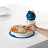 imageOXO Tot Stick and Stay Suction Divided Plate  OpalTot Navy