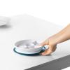 imageOXO Tot Stick and Stay Suction Divided Plate  OpalTot Navy