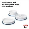 imageOXO Tot Stick and Stay Suction Divided Plate  OpalTot Navy