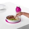 imageOXO Tot Stick and Stay Suction Plate  OpalPink