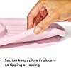 imageOXO Tot Textured Suction Plate  DuskBlossom