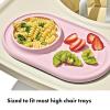 imageOXO Tot Textured Suction Plate  DuskBlossom