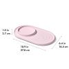 imageOXO Tot Textured Suction Plate  DuskBlossom