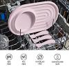 imageOXO Tot Textured Suction Plate  DuskBlossom