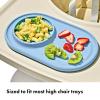 imageOXO Tot Textured Suction Plate  DuskDusk