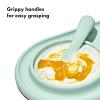 imageOXO Tot Textured Suction Plate ampamp Spoons Set  3Piece  OpalOpal