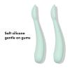 imageOXO Tot Textured Suction Plate ampamp Spoons Set  3Piece  OpalOpal