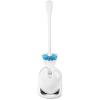 imageOXO Good Grips Compact Toilet Brush ampamp Canister Toilet Bowl Brush and Holder with Automatic Canister Door Bathroom and Small Spaces Cleaning Supplies Essential1 Count Pack of 6