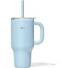 imageOXO Strive XL Tumbler with Handle  32 oz  Rose QuartzBlue Topaz
