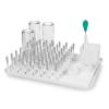 imageOXO Tot Bottle ampamp Cup Cleaning Set GrayDrying Rack