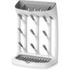 imageOXO Tot SpaceSaving Baby Bottle Drying Rack Compact Dish Drying Rack with Removable Trays Countertop Bottle Organizer for Baby Bottles Nipples Pacifiers and Lids BPA Free Dishwasher Safe1 Count Pack of 1