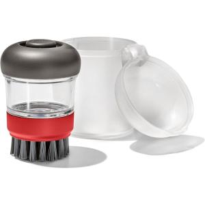 imageOXO Outdoor Soap Dispensing Dish Brush with Storage Case