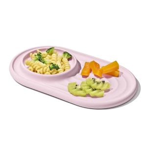 imageOXO Tot Textured Suction Plate  DuskBlossom