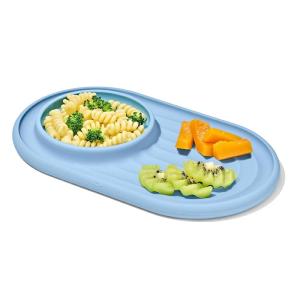 imageOXO Tot Textured Suction Plate  DuskDusk
