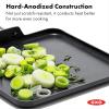 imageOXO Enhanced 11quot Griddle Pan PFASFree Ceramic Nonstick Durable Hard Anodized Cookware Scratch Resistant Stainless Steel Handle Good Grips Dishwasher Safe Oven safe Black