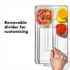 imageOXO Good Grips Adjustable Fridge Storage Bin  for Condiments Juice Pouches Snack Cups and More8 Inch Adjustable