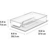 imageOXO Good Grips Adjustable Fridge Storage Bin  for Condiments Juice Pouches Snack Cups and More8 Inch Adjustable