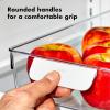 imageOXO Good Grips Adjustable Fridge Storage Bin  for Condiments Juice Pouches Snack Cups and More8 Inch Adjustable
