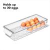 imageOXO Good Grips Fridge Egg Holder with Removable Tray and LidOne Size Pack of 8