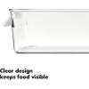 imageOXO Good Grips Fridge Organization Bin 8 in x 14 in  for Cheese Meat Fish and More8 in x 14 in Pack of 1