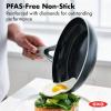 imageOXO Good Grips Hard Anodized PFOAFree Nonstick 12quot Frying Pan Skillet with Lid BlackBlack