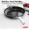 imageOXO Good Grips Hard Anodized PFOAFree Nonstick 12quot Frying Pan Skillet with Lid BlackBlack