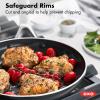 imageOXO Good Grips Hard Anodized PFOAFree Nonstick 12quot Frying Pan Skillet with Lid BlackBlack