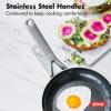 imageOXO Good Grips Hard Anodized PFOAFree Nonstick 12quot Frying Pan Skillet with Lid BlackBlack