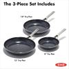 imageOXO Good Grips Hard Anodized PFOAFree Nonstick 12quot Frying Pan Skillet with Lid BlackBlack