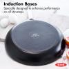 imageOXO Good Grips Hard Anodized PFOAFree Nonstick 12quot Frying Pan Skillet with Lid BlackBlack