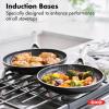 imageOXO Good Grips Hard Anodized PFOAFree Nonstick 12quot Frying Pan Skillet with Lid BlackBlack