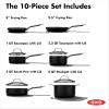 imageOXO Good Grips Hard Anodized PFOAFree Nonstick 12quot Frying Pan Skillet with Lid BlackBlack