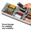 imageOXO Good Grips Kitchen Drawer Expandable Utensil Organizer WhiteCompact Spice Drawer Organizer