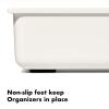 imageOXO Good Grips Kitchen Drawer Expandable Utensil Organizer WhiteCompact Spice Drawer Organizer