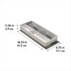 imageOXO Good Grips Kitchen Drawer Expandable Utensil Organizer WhiteCompact Utensil Organizer