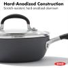 imageOXO Good Grips Nonstick Black Grill Pan 11quot1QT and 2QT Saucepan Set